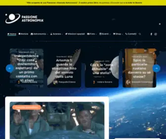 Passioneastronomia.it(Passione Astronomia) Screenshot