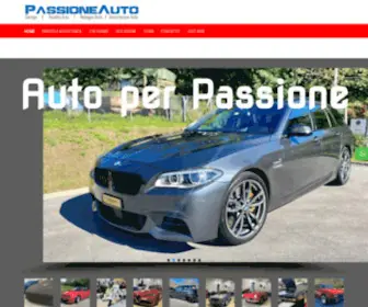 Passioneauto.ch(Bütikofer Autoitalia AG) Screenshot