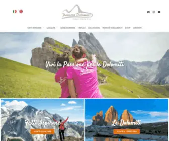 Passionedolomiti.com(Passione Dolomiti) Screenshot