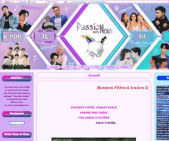 Passionentrenous.com(Passion entre Nous) Screenshot