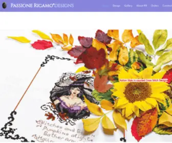 Passionericamo.eu(Passione Ricamo) Screenshot