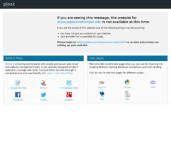 Passionetorrent.info(Passionetorrent info) Screenshot