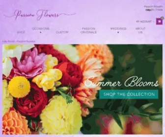 Passionflowersbyholly.com(Passion Flowers) Screenshot