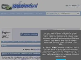 Passionford.com(Ford Focus) Screenshot