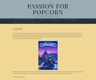Passionforpopcorn.blog(Passion For Popcorn) Screenshot