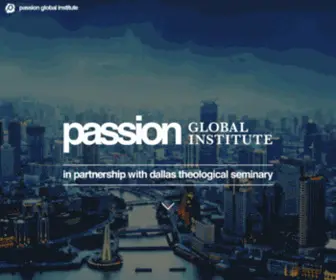 PassionGlobalinstitute.com(Passion Global Institute) Screenshot