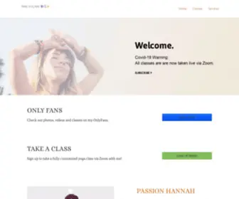 Passionhannah.com(Take A Class) Screenshot
