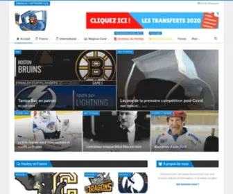 Passionhockey.com(Hockey sur glace) Screenshot