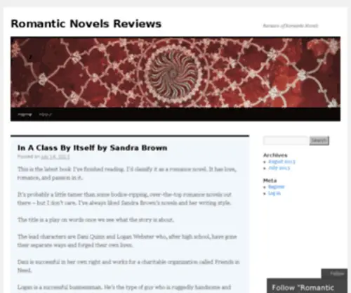 Passionreads.com(Romantic Novels Reviews) Screenshot