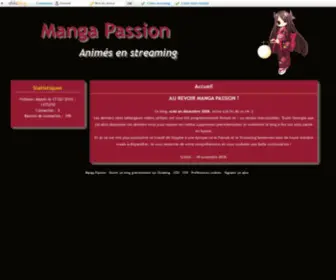 Passions-Mangas.com(Manga Passion) Screenshot