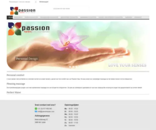 Passionspas.nl(Home-passion-nl) Screenshot