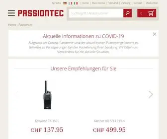 Passiontec.ch(Heimwerken & Garten) Screenshot