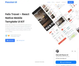 Passionui.com(Passion UI) Screenshot
