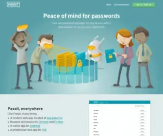Passit.io(Passit) Screenshot