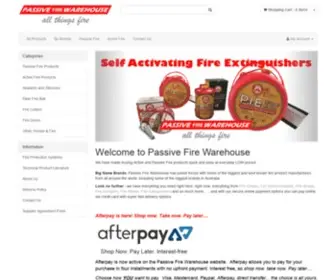 Passivefirewarehouse.com.au(Passive Fire Warehouse) Screenshot