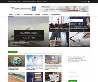 Passiveincomemd.com(Financial Freedom Through Passive Income) Screenshot