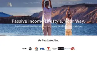 Passiveincomestreaming.com(Build Your Online Business & Create A Passive Income Lifestyle. Emerge) Screenshot