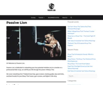 Passivelion.com(Passive Lion) Screenshot