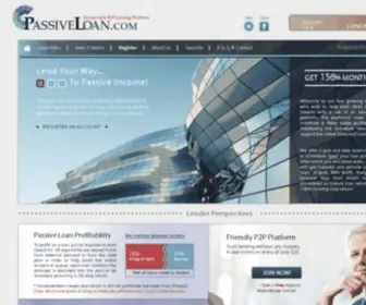 Passiveloan.com(Passiveloan) Screenshot