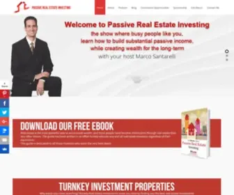 Passiverealestateinvesting.com(Passive Real Estate Investing Home) Screenshot