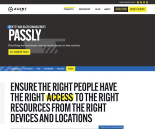 Passly.com(ID Agent) Screenshot