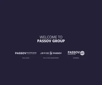 Passovgroup.com(Passov Real Estate Group) Screenshot