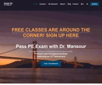 Passpe.com(PE Exam & PE Prep Courses by PESE) Screenshot