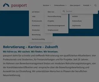 Passport-GMBH.de(Passport GmbH) Screenshot