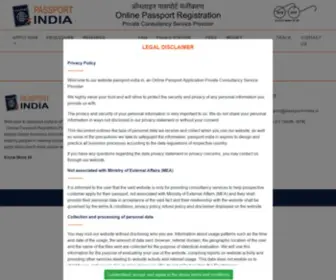 Passport-India.in(Passport India) Screenshot