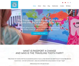 Passport4Change.com(Traveling Tooth Fairy) Screenshot