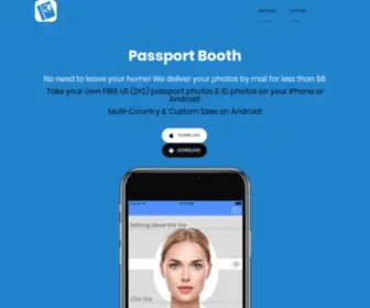 Passportbooth.com(Cheap Passport Photos) Screenshot