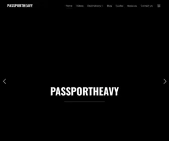 Passportheavy.com(Destinations Like You've Never Seen Before) Screenshot