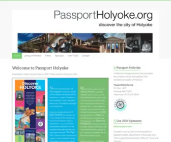 Passportholyoke.org(Discover the City of Holyoke) Screenshot