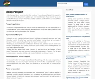 Passportinfo.in(Passportinfo) Screenshot