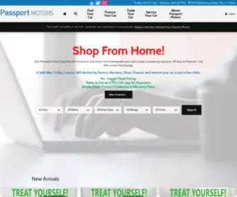 Passportmotors.com Screenshot