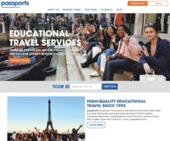 Passports.com(Educational Travel) Screenshot