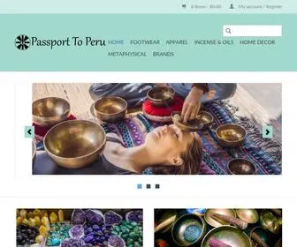 Passporttoperu.com(Bohemian and Hippie Fashion) Screenshot