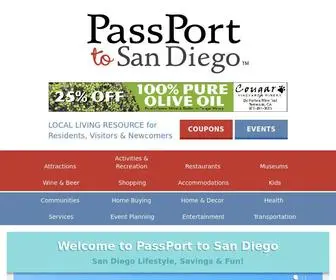 Passporttosandiego.com(PassPort to San Diego) Screenshot