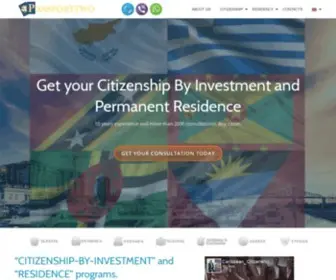 Passporttwo.com(CITIZENSHIP BY INVESTMENT) Screenshot