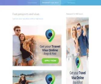 Passportvisahelp.com(Passport Visa help) Screenshot