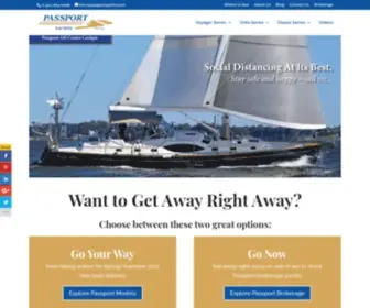 Passportyachts.com(Passport Yachts) Screenshot