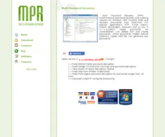 Passrecovery.com(Multi Password Recovery) Screenshot