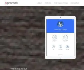 Passtab.com(School visitor management) Screenshot