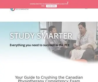 Passthepce.ca(Study smarter) Screenshot