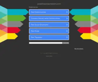 Passtheprojectexam.com(Passtheprojectexam) Screenshot