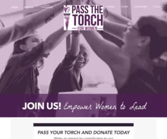 Passthetorchforwomen.org(The Pass the Torch for Women Foundation) Screenshot