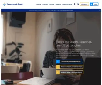 Passumpsicbank.com(Passumpsic Bank) Screenshot