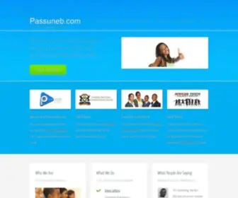 Passuneb.com(E-learning Platform) Screenshot