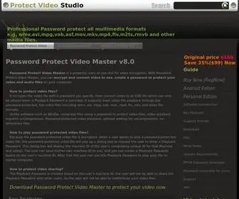 Password-Protect-Video.com(Password Protect Video Master v8.0) Screenshot