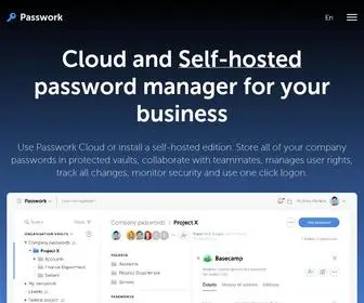 Passwork.me(Self hosted password manager for business and companies with auditable source code) Screenshot